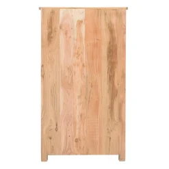 Armoire à  lattes en bois coloré Ethnik