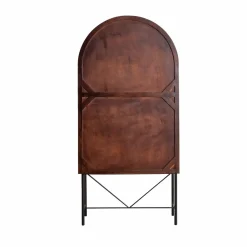 Armoire arrondie en bois de manguier Julio