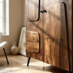 Armoire en bois de manguier Gavin