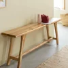 Banc en bois d'acacia massif Orane
