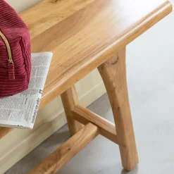 Banc en bois d'acacia massif Orane