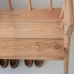 Banc en bois de teck brut June