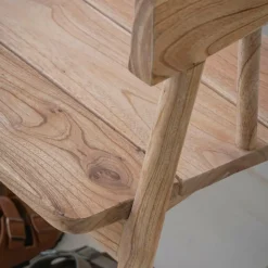 Banc en bois de teck brut June