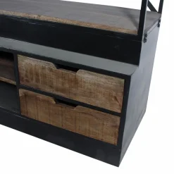 Bibliothèque en bois de manguier Niniss