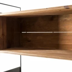 Bibliothèque en bois recyclé 180 cm Blaise