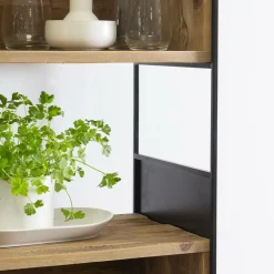 Bibliothèque en bois recyclé 90 cm Blaise