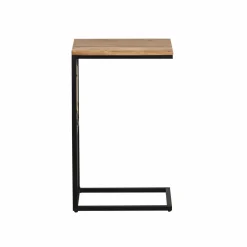 Bout de canapé en bois d'acacia et métal Mattia