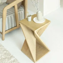 Bout de canapé en bois de manguier Amara