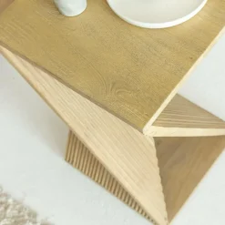 Bout de canapé en bois de manguier Amara