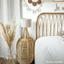 Bout de canapé en rotin Rattan