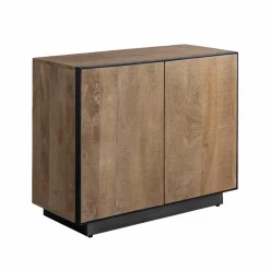 Buffet 2 portes en bois de manguier et métal Isil