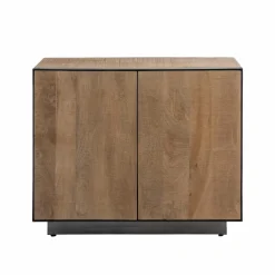 Buffet 2 portes en bois de manguier et métal Isil