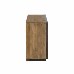 Buffet 3 portes en bois de manguier et métal Isil
