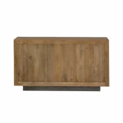 Buffet 3 portes en bois de manguier et métal Isil