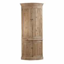 Buffet d'angle haut en bois recyclé Garance