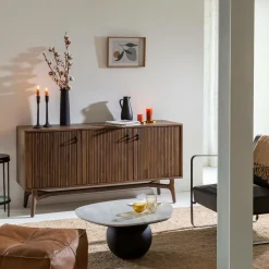 Buffet en bois d'acacia Elie