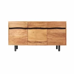 Buffet en bois d'acacia et métal Mahé