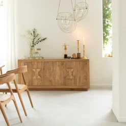 Buffet en bois d'acacia Lonni