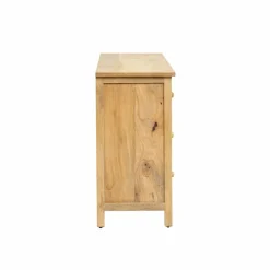 Buffet en bois de manguier blanchi Ronan