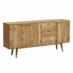 Buffet long en bois de manguier Rowene