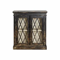 Buffet vitrine en bois de manguier êve