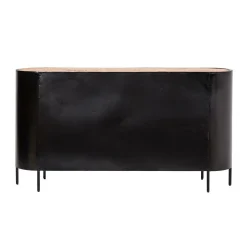 Buffet vitrine en métal Achille