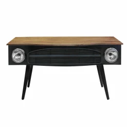 Bureau voiture en métal gris foncé Tata