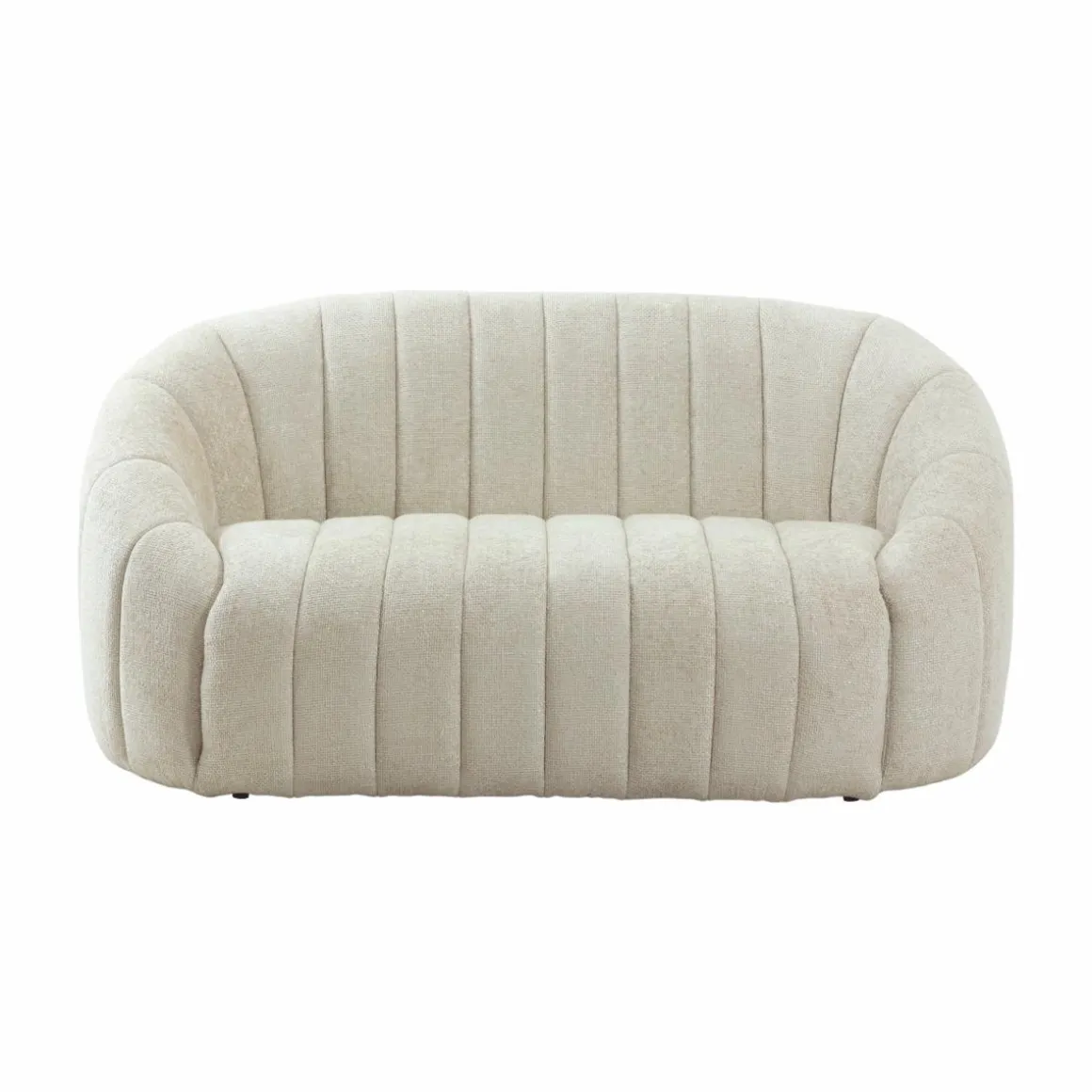 Canapé en tissu écru Axel