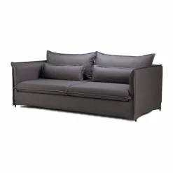 Canapé en tissu gris 3 places Madrid