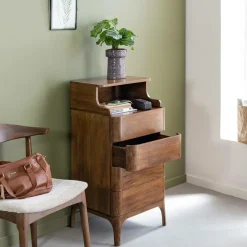 Chiffonnier en bois de manguier Remick