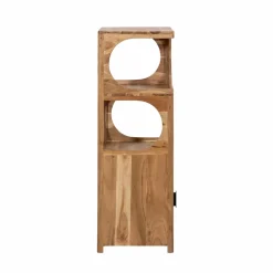 Colonne 1 étagère en bois d'acacia Emyr