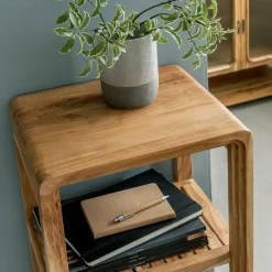 Colonne en bois d'acacia massif Emyr