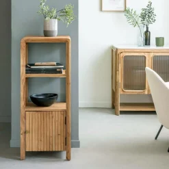 Colonne en bois d'acacia massif Emyr