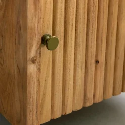 Colonne en bois d'acacia massif Emyr