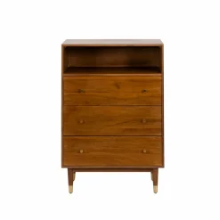 Commode en bois d'acacia Emiel