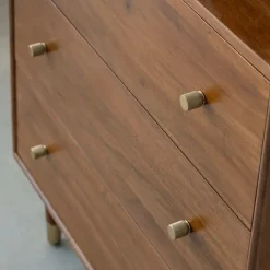 Commode en bois d'acacia Emiel