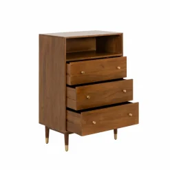 Commode en bois d'acacia Emiel