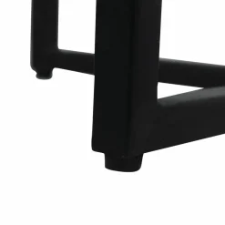 Console demi-lune en marbre blanc et métal Marceau