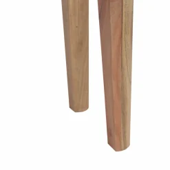 Console en bois de manguier et marbre Arthuro