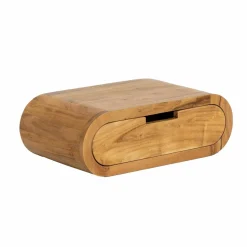 Etagère murale arrondie en bois d'acacia Orane