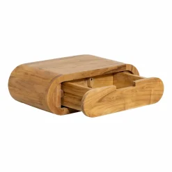 Etagère murale arrondie en bois d'acacia Orane