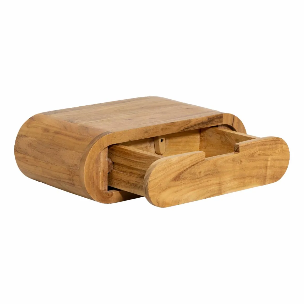 Etagère murale arrondie en bois d'acacia Orane