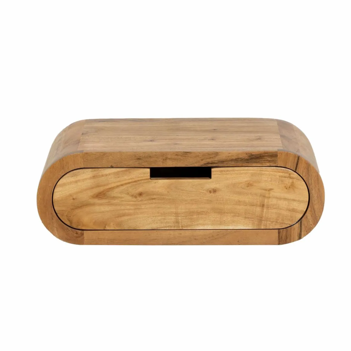 Etagère murale arrondie en bois d'acacia Orane