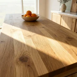 Ilot central en bois recyclé Garance