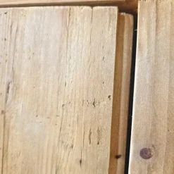 Ilot central en bois recyclé Garance