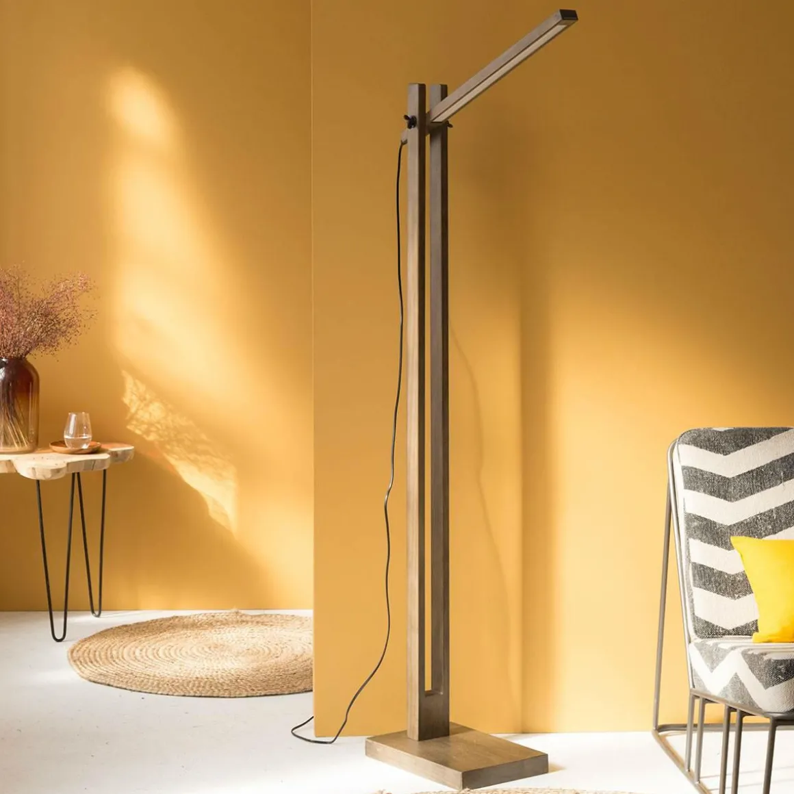 Lampe sur pied articulé LED Malone