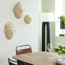 Masque avec couronne en papier mâché Antoine