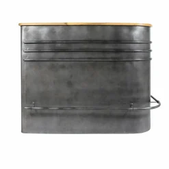 Meuble bar en angle en métal Locker