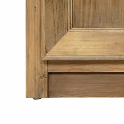 Meuble bas de cuisine 1 porte poignées frigo Champêtre