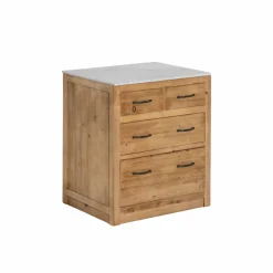 Meuble bas de cuisine 4 tiroirs Epure